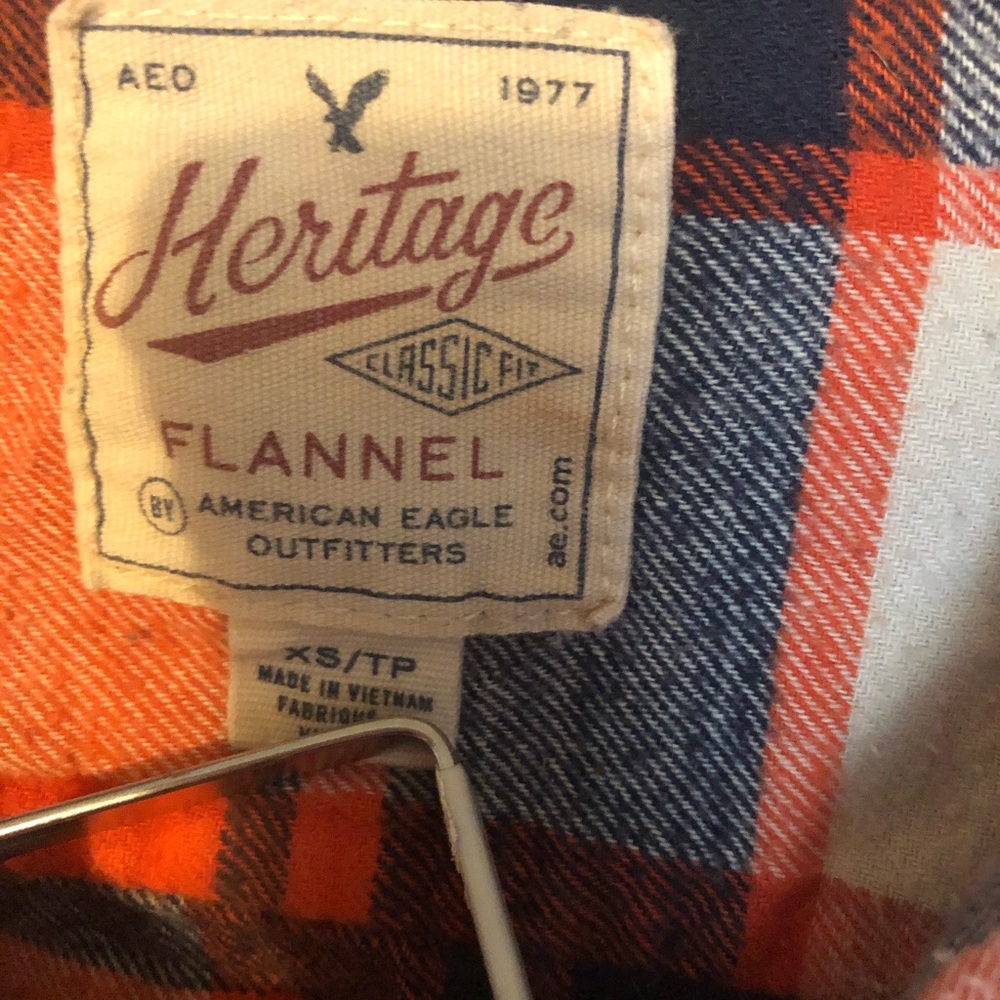 AEO Flannel button down - Picture 3 of 3